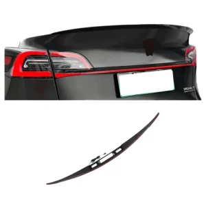 Modified LED Through Tail Lamp Brake Light Rear Lamp for Tesla Model 3 Y Car Accessories