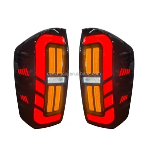 Modified Rear LED Tail Lamp Start Animation Sequential Turn Signal Dynamic Brake Light DRL for Toyota Tacoma