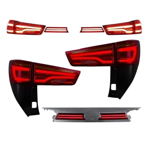 Modified Rear Tail Light Assembly for Innova Streamer Turn Signal Model YAB INV 0270AH 4600 Lumens