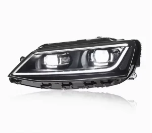 Modified Scanning LED Daytime Running Lights with Flowing Light Beam and Turn signal Lens fit for V W Sagitar
