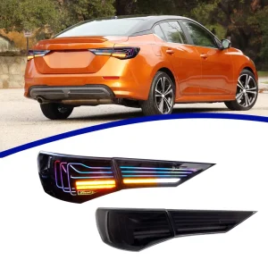 Modified Tail Lights Assembly for Nissan Sylphy Sentra Rear Lights LED Taillamps
