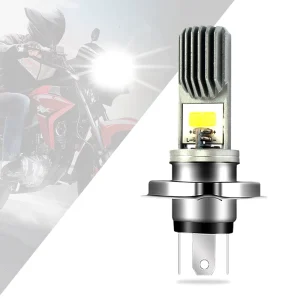 Motor Bike Accessories Motorcycle Lighting System Universal 12V Motorcycle Led H4 Headlight Bulb
