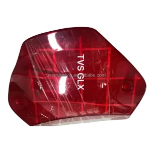 Motorbike Accessories Glass Taillight for TVS GLX Motorcycle Rear Light