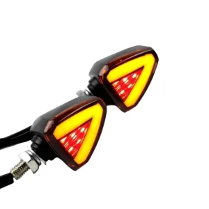 Motorcycle 12V Universal LED Two color Turn Signals