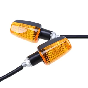 Motorcycle ATV Off Road Vehicles Halogen Turn Signal Lighting System 12V Aluminium Right Position Modification Accessories JH