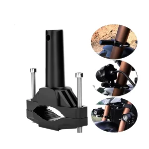 Motorcycle Accessories Bumper Mount Clamp Motorcycle Headlight Mount Bracket Adjustable ATV Spotlight Bracket Holder Support
