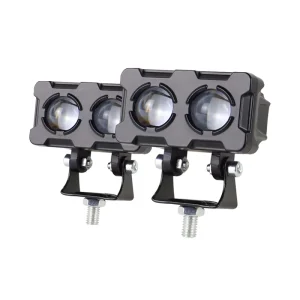 Motorcycle Auxiliary Spot Light 12V LED Driving Fog Lights 3 Inch Projector Light