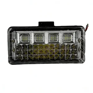 Motorcycle Auxiliary Spotlights Fog Lights 6000K LED High Beam ABS Plastic Stainless Steel Universal Fitment Easy Install