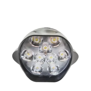 Motorcycle Driving LED Auxiliary Fog Lamp 15W 1500LM DC 9-85V 5700K-7000K High Beam for Electric Vehicles Trucks Off Road