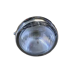 Motorcycle Front Lighting System Replacement Upgrade Headlight Assembly Halogen Universal Fit