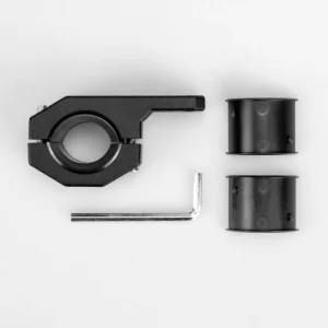 Motorcycle Headlight Mount Bracket Bumper Clamp Turn Signal Lamp Gloss Black Auxiliary Light Fog Lamp Bracket
