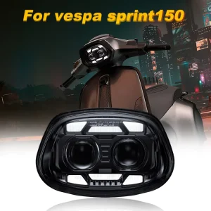 Motorcycle High Bright Fog Lamp Led Spot Head Light Motorbike Lighting System Accessories for Vespa 150