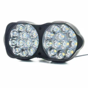 Motorcycle LED Fog Light System 24W 2400LM Fog Lamp Motorcycle