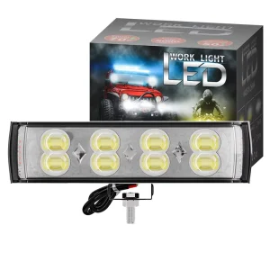 Motorcycle LED Headlight Lens LED Driving Light Offroad Fog Light for Motorbike ATV Truck Waterproof Spot Flood 12V 24V