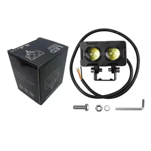 Motorcycle LED Light Waterproof Strong Headlights Tri color Conversion Lights Motorcycle Lighting System