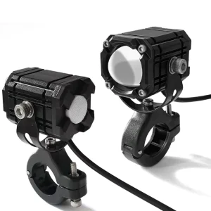 Motorcycle LED Spotlights 12 80V Motorcycle Lightings Flashing Driving LED Headlights for Motorcycle ATV UTV