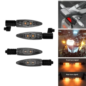 Motorcycle LED Turn Signal Indicators for BMW S1000XR R1200R R1200GS K1200R K1300R F800S F800R F800GS Front Rear Lamp
