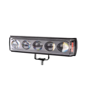 Motorcycle Lighting System EX05 Three Sided 5 Bead LED Laser Projector Lens Multiple Modes Red Blue Strobe Color Universal Light