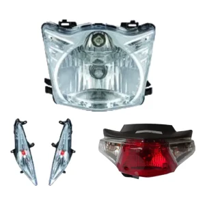 Motorcycle Lighting System Headlight Taillight Winker Lamp for Honda Beat