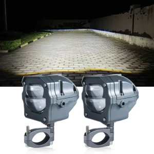 Motorcycle Lighting System Mini Driving Fog Headlight Led Explorers Auxiliary Led Spot Light for Bike Faros Para Moto