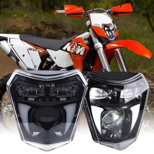 Motorcycle Lighting System Offroad Motocross LED Headlight DRL Headlamp for KTM XC SX SXF EXC Dirt Bike 250 350 450