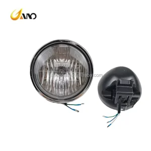 Motorcycle Lighting System Round Today 50cc Scooter Front Head Lamp Headlight