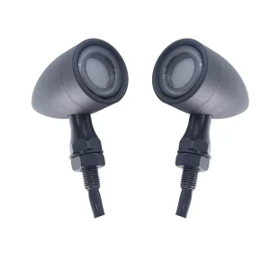 Motorcycle Lighting System Waterproof LED Indicator Dual Color Aluminum Housing Turn signal Lights for Harley Davidson