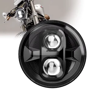 Motorcycle Lighting Systems Round Motorcycle Headlight 7 Inch Head Lamp Projector for Harley Davidson for Jeep JK