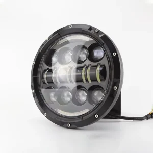 Motorcycle Lighting Systems U7 12V 6000 Lumens 5inch 75mm LED Headlight with Adaptive Lighting Smart Control