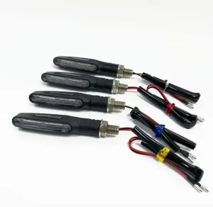 Motorcycle Modified Universal Turn signal LED Running Horse Water Straight Turn signal 12V Turn Light