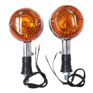 Motorcycle Parts Indicator Light Left Turn Signal Lights Steering Lamp for Kawasaki 100cc G7 G3 G3t 2pcs