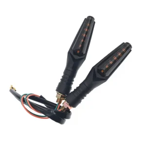 Motorcycle Parts Motorcycle Lighting System Waterproof Turn signal LED Flow Indicator Flash Brake Light for KPV-150 PK150
