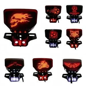 Motorcycle Rear Lights Aftermarket Scooter LED Tail Light Brake Lamp CG125 Motorcycle Taillight