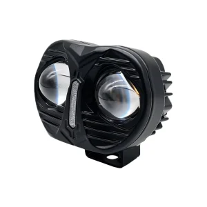Motorcycle Spotlights LED with RPG Headlight Mini Driving Lights Auxiliary Light Work Light Fog Lamp for Motorcycle Truck YM42