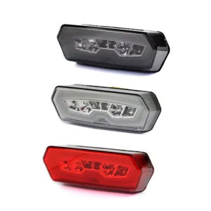 Motorcycle Tail Light LED Rear Brake Lamp Turn Signal Integrated Taillights for Honda MSX 125 CB650F CBR650F CTX700N