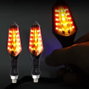 Motorcycle Tail Lights LED Turn Signal Lights Universal Indicator LED Turning Signal Lamp