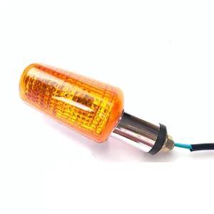 Motorcycle Turn Signal Light 12V Waterproof Amber Flasher Indicator Blinker Rear Lights Lamp Accessories for AX100 HJ125K 2A 3