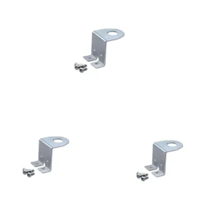 Mounting Bracket Antenna Stainless Steel Z Shaped Mounting Brackets 3/4 Hole