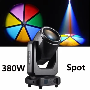 Moving Head 380W Spot Beam Light Big Gobo Effect Gobo Light Beam 380 Moving Head Spot Wash Light for Event