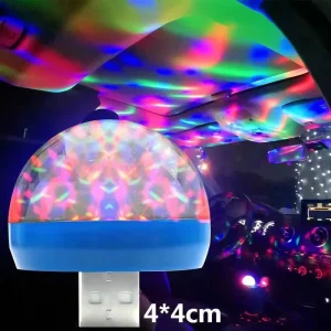 Multi Color Usb Led Car Interior Lighting Kit Atmosphere Light Colorful Lamps Portable Accessories