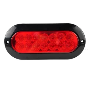 Multi Function 14LED Rear Tail Light 12 24V Brake Stop Turn Signal Flashing Lamp IP65 Rated ABS Housing PC Lens