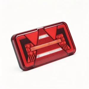Multi Function LED Combination Rear Light 250mm 12 24V 6 in 1 Tail Stop Turn Signal for Trucks Trailers Heavy Duty IP67 Lamp