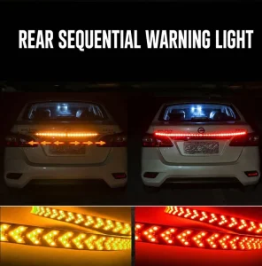 Multicolor Flowing LED Car Taillights for Pickup Trucks Multi Functional Dual Color Tailgate Lights Brake Lights