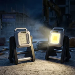 Multifunctional Waterproof Portable Auto Repair Work Lamp Rechargeable LED Work Light with Enhanced Durability