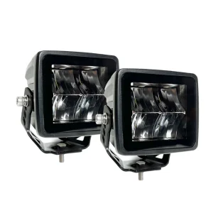 N2 Aluminum Alloy 3 Inch LED Work Light Bar Fog Light Headlight Fit for Truck SUV Moto Boat Offroad
