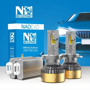 NAO Led Automotive Headlight Manufacturers Ultra High Power Led Headlight 31200lm Car Led Bulb H4 H7 Led Headlight