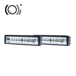 NEW 4×4 Strobe LED Light Bars 12V Auxiliary LED Work Light Bar 27W 4inch LED Light Bar for Cars