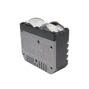 NV-5 Dual Laser LED Auxiliary Light 6000K Square Round Dual Laser Beam Biled Lens for Automotive Grille Lights