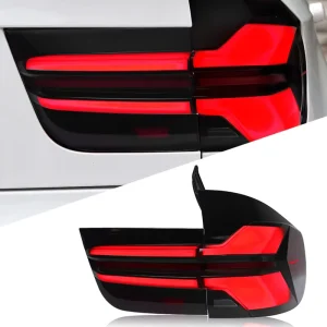 New 07 13 for E70 Modified LED Daytime Running Lights Brake Lights Sequential Turn Signals Tail Light Assemblies 12V 25W