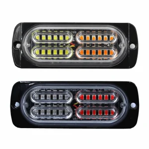 New 12 24V 20LED Aluminum Strobe Flashing Warning Lights Beacon Emergency Hazard Marker Grille Lamp Car Truck Trailer Side Light